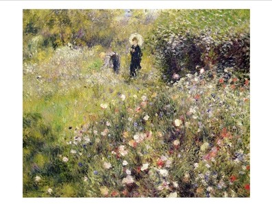 Summer Landscape - Pierre Auguste Renoir Painting